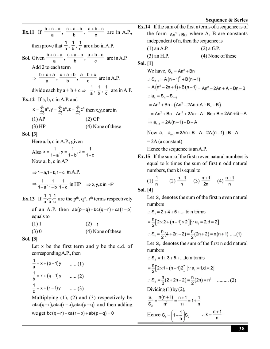 Sequence & Series - Page 9