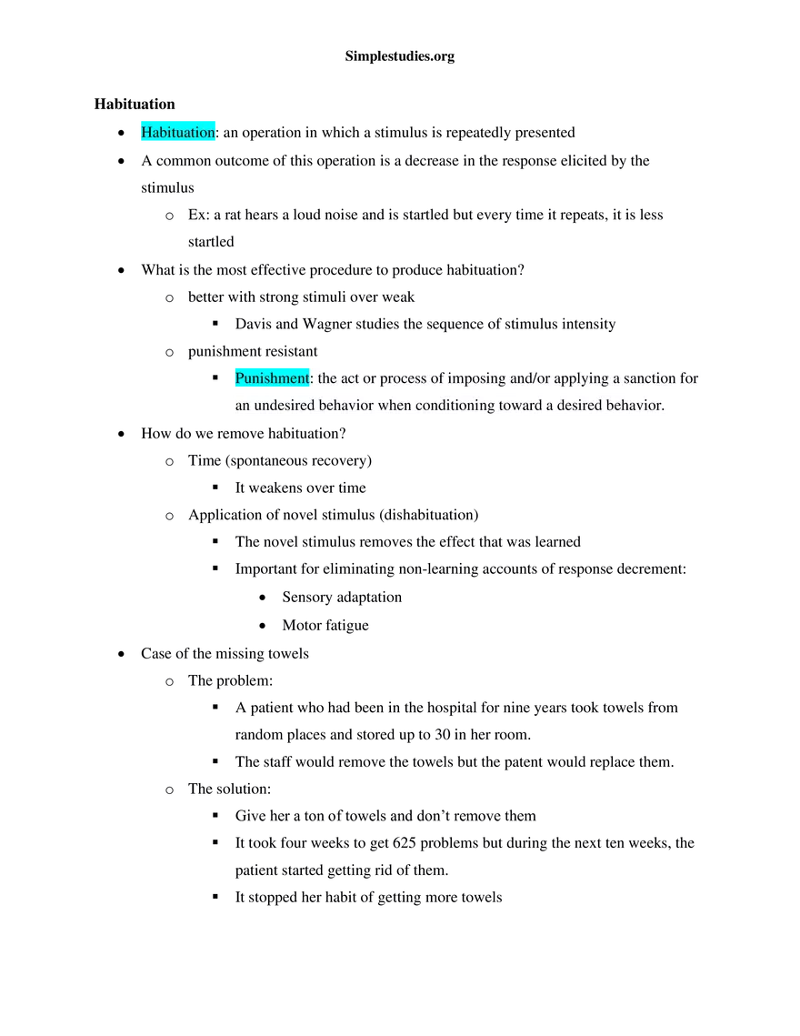 Learning and Conditioning Study Guide - Page 13