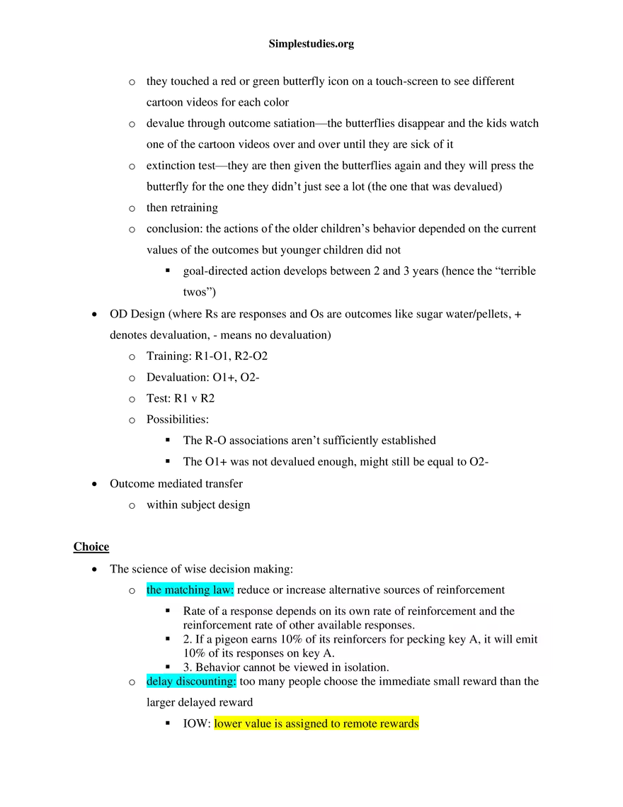 Learning and Conditioning Study Guide - Page 15