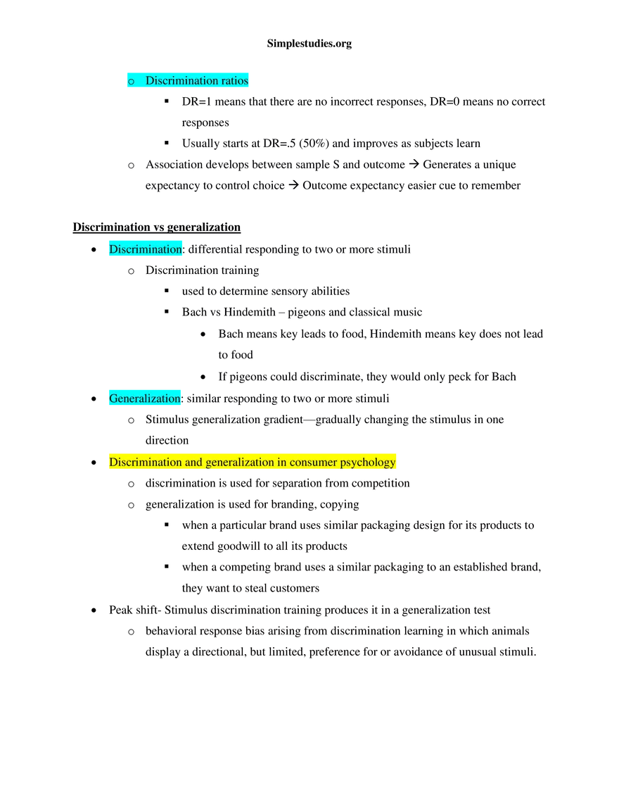 Learning and Conditioning Study Guide - Page 22