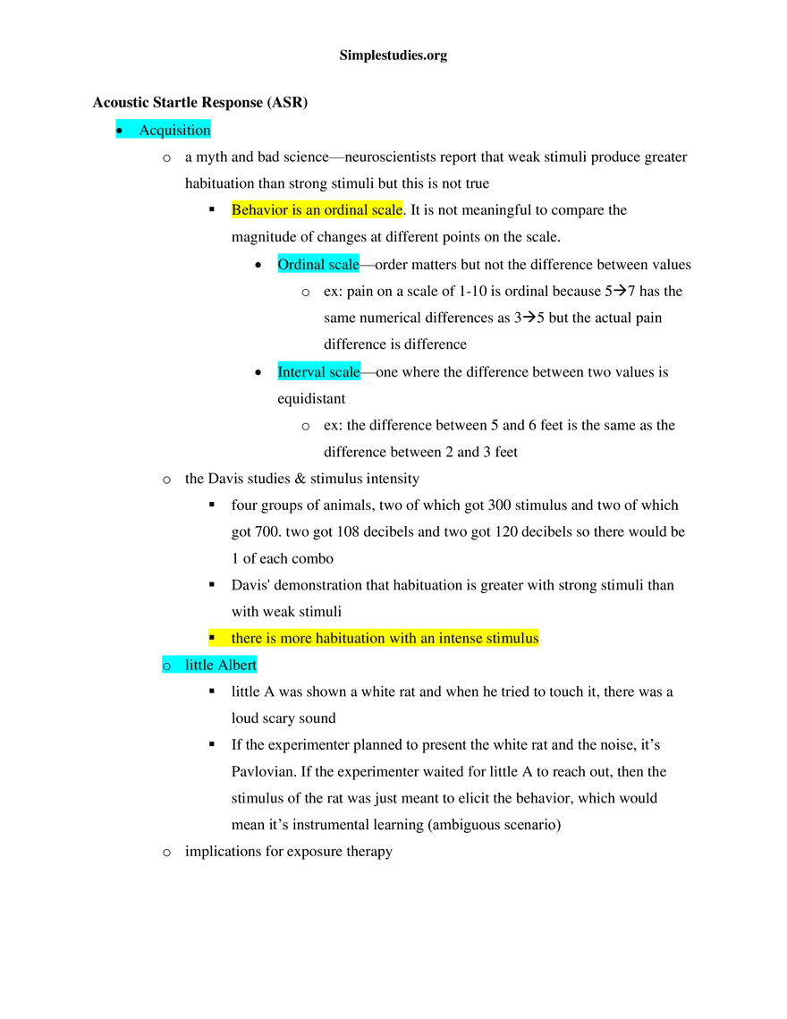 Learning and Conditioning Study Guide - Page 24