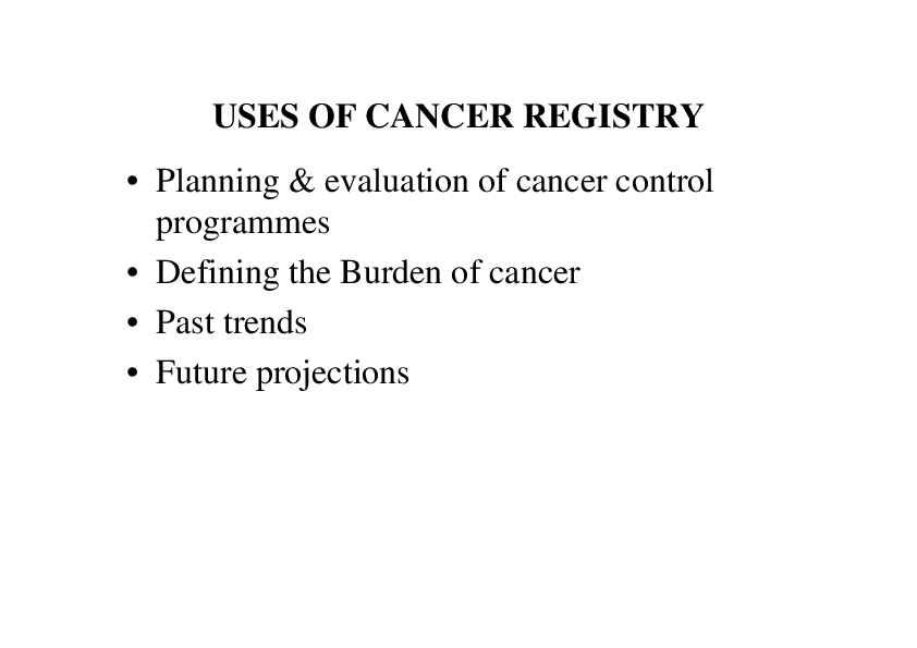 Cancer Registration: Principles And Methods - Page 34