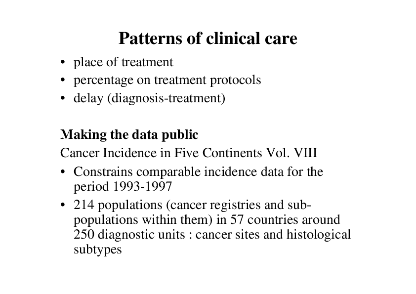 Cancer Registration: Principles And Methods - Page 41