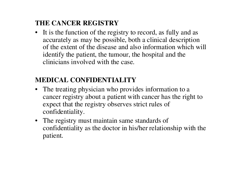 Cancer Registration: Principles And Methods - Page 43