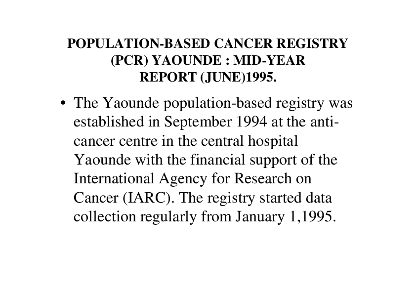 Cancer Registration: Principles And Methods - Page 44