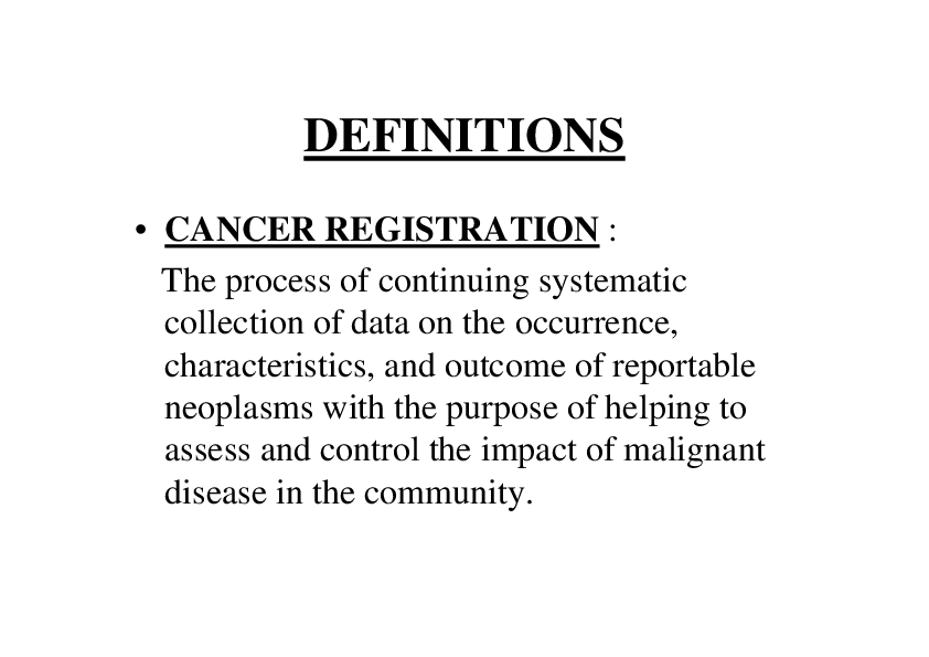 Cancer Registration: Principles And Methods - Page 2