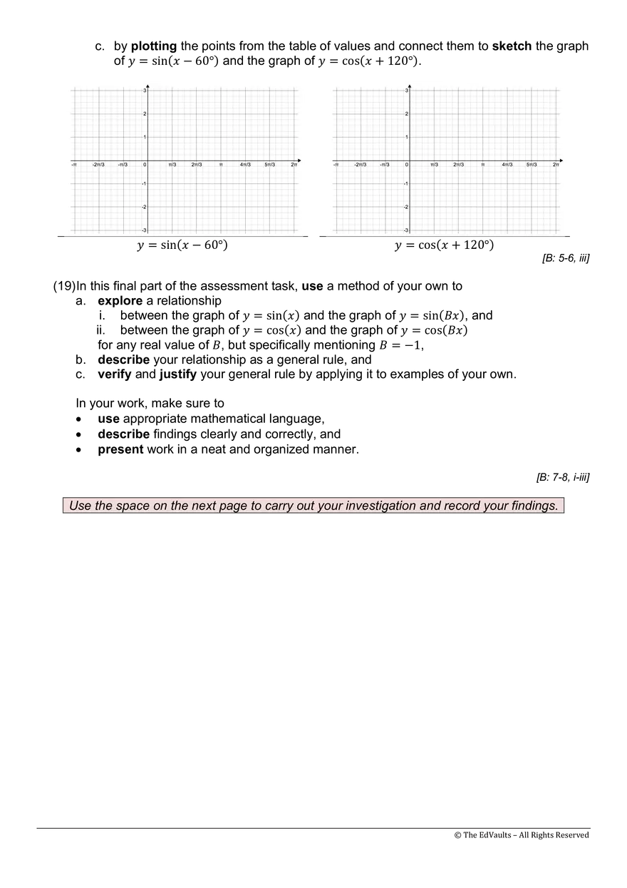 MYP5E - Transformations of Trigonometric Functions - Page 4