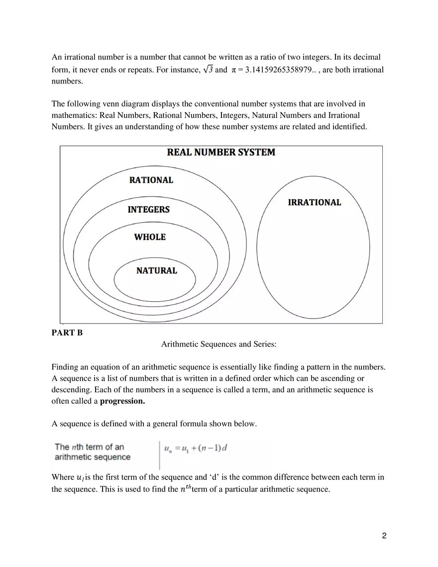 Topic 1 Number and Algebra - Page 2