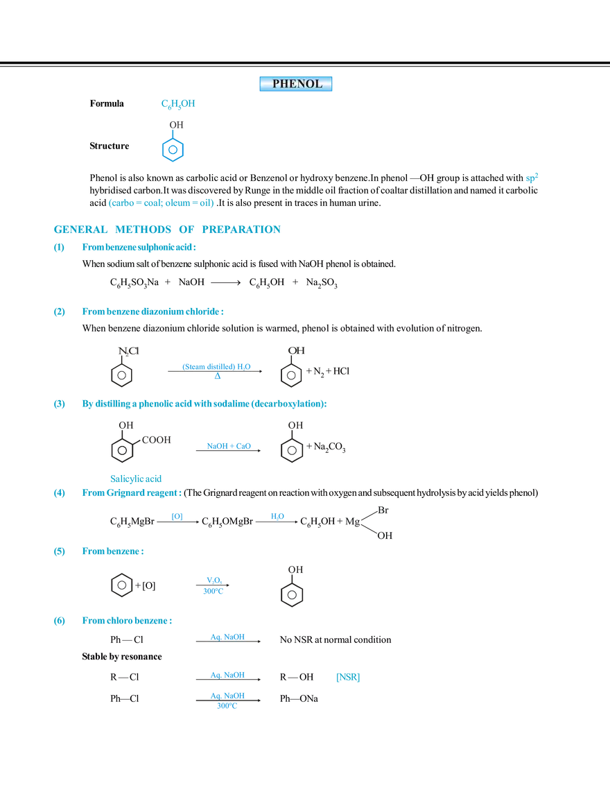 Phenol Notes - Page 1