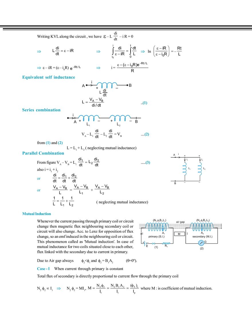 Electromagnetic Induction Notes - Page 26