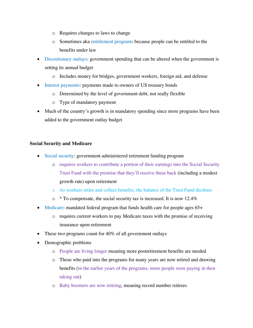 Chapter 28 Macroeconomics- Federal Budgets - Page 2