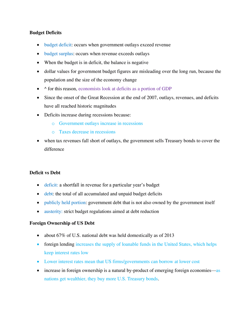 Chapter 28 Macroeconomics- Federal Budgets - Page 6