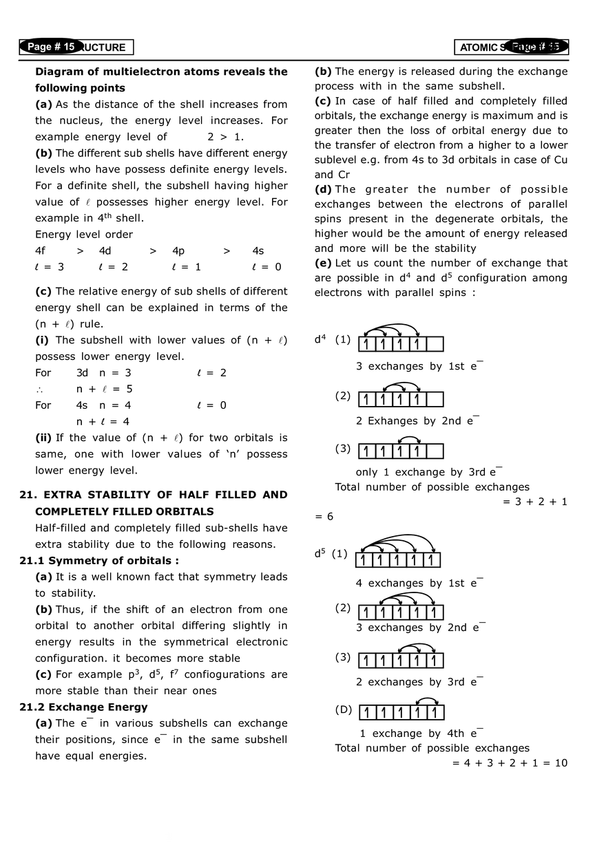 Atomic Structure Notes - Page 7