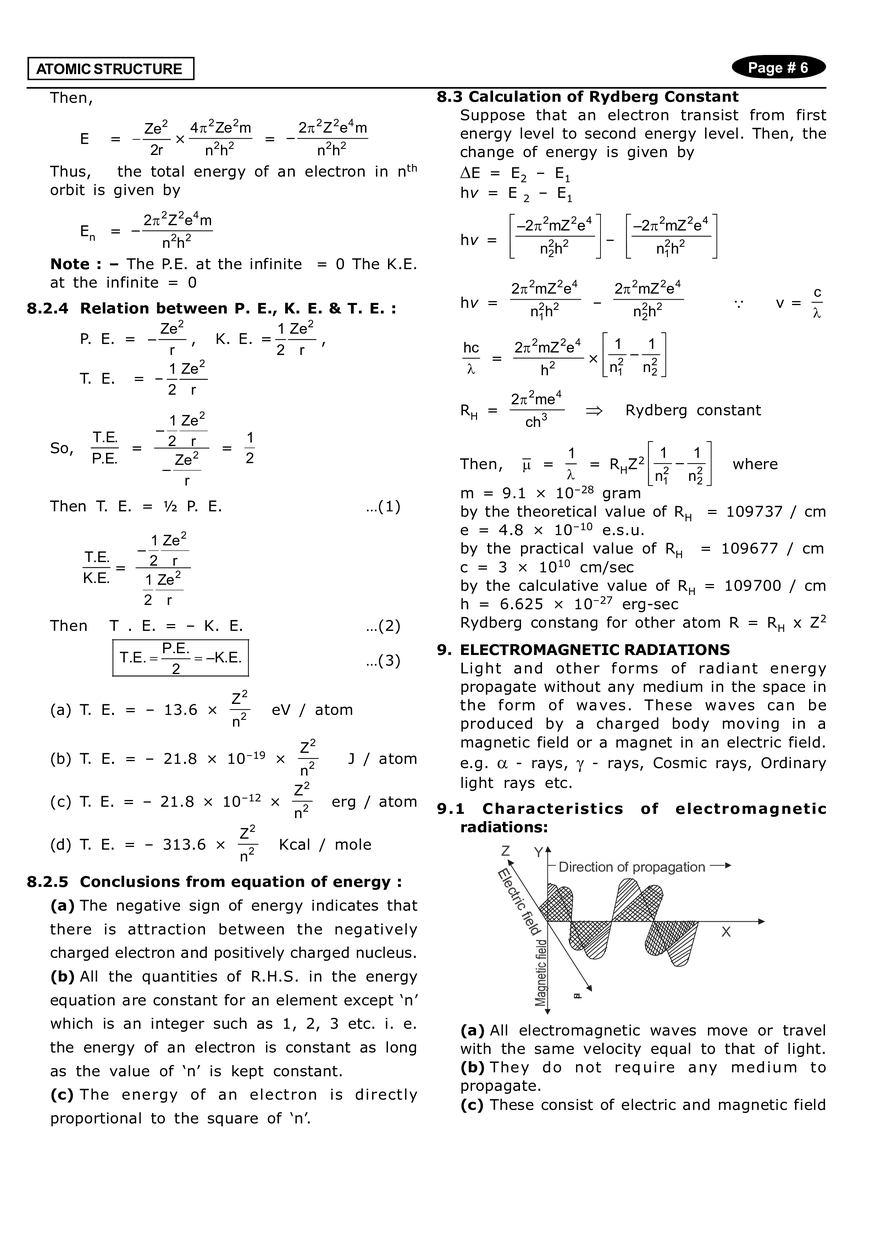Atomic Structure Notes - Page 16