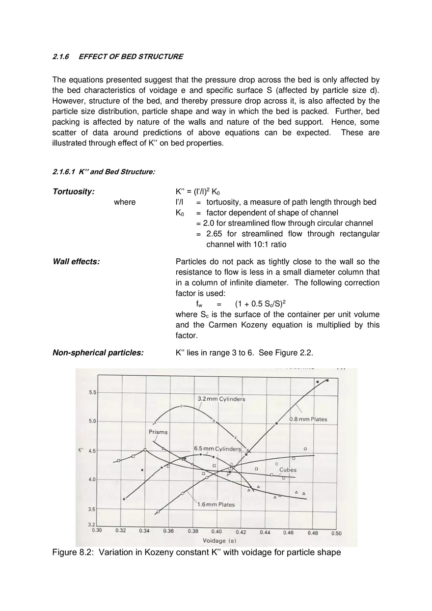 Module 2: Flow Of Fluids Through Packed And Fluidized Columns - Page 25