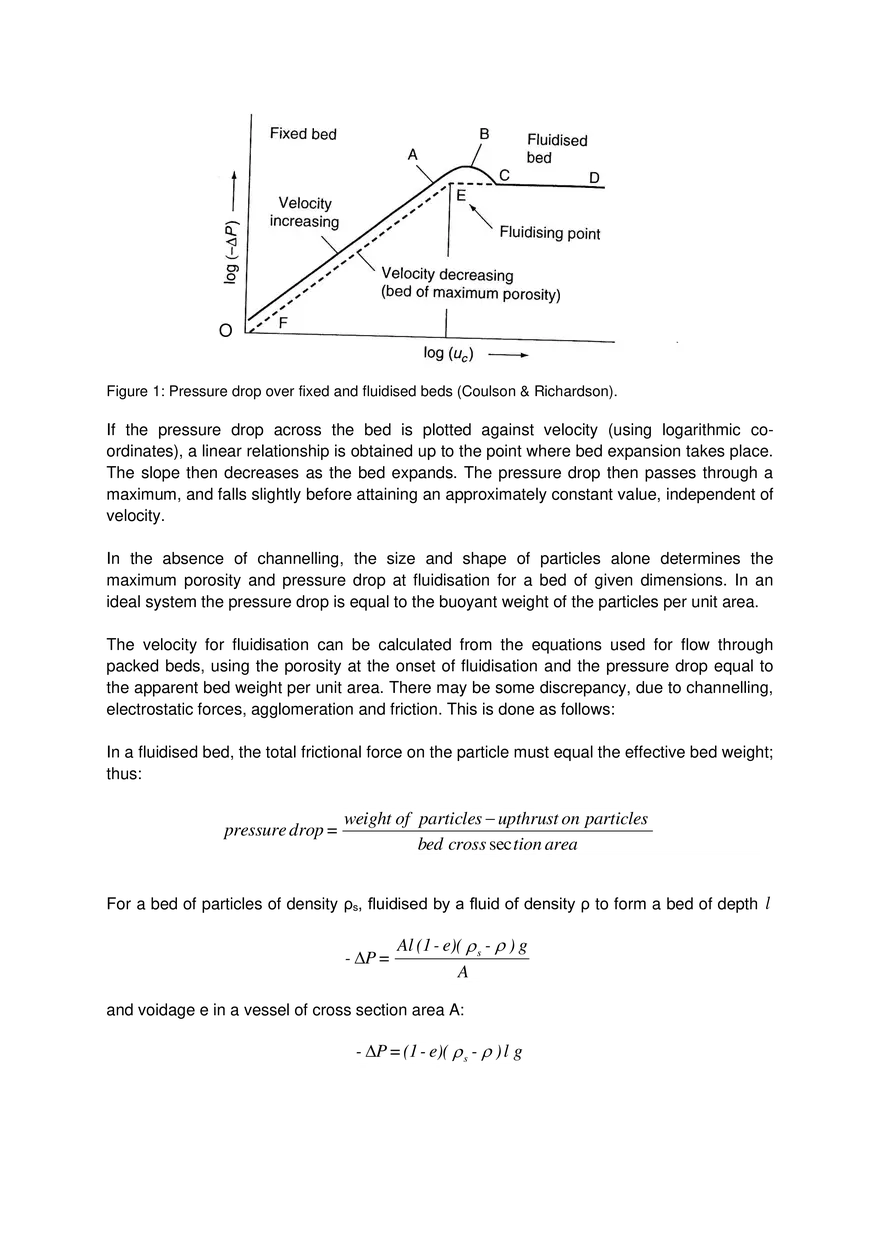 Module 2: Flow Of Fluids Through Packed And Fluidized Columns - Page 6