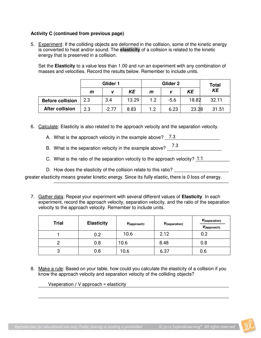 Air Track Gizmo Answer - Page 7