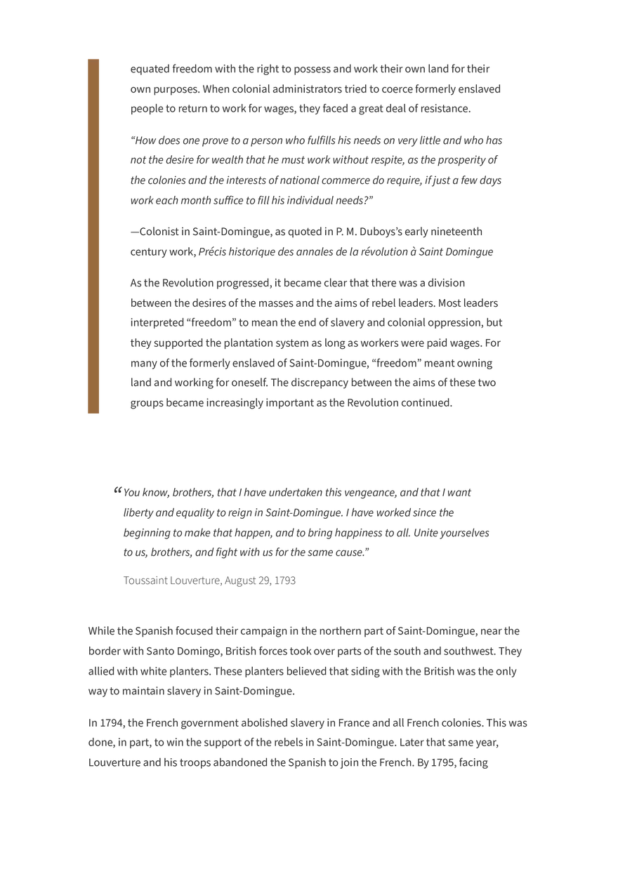 Choices Part II -The Haitian Revolution - Page 13