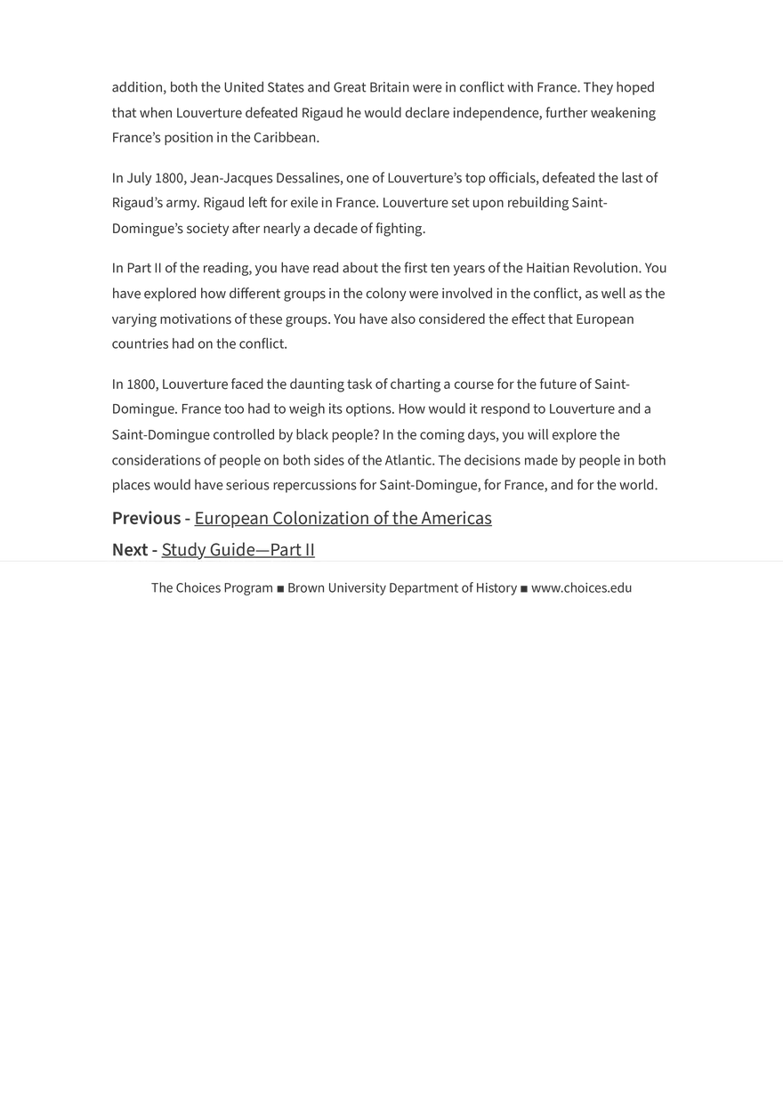 Choices Part II -The Haitian Revolution - Page 5