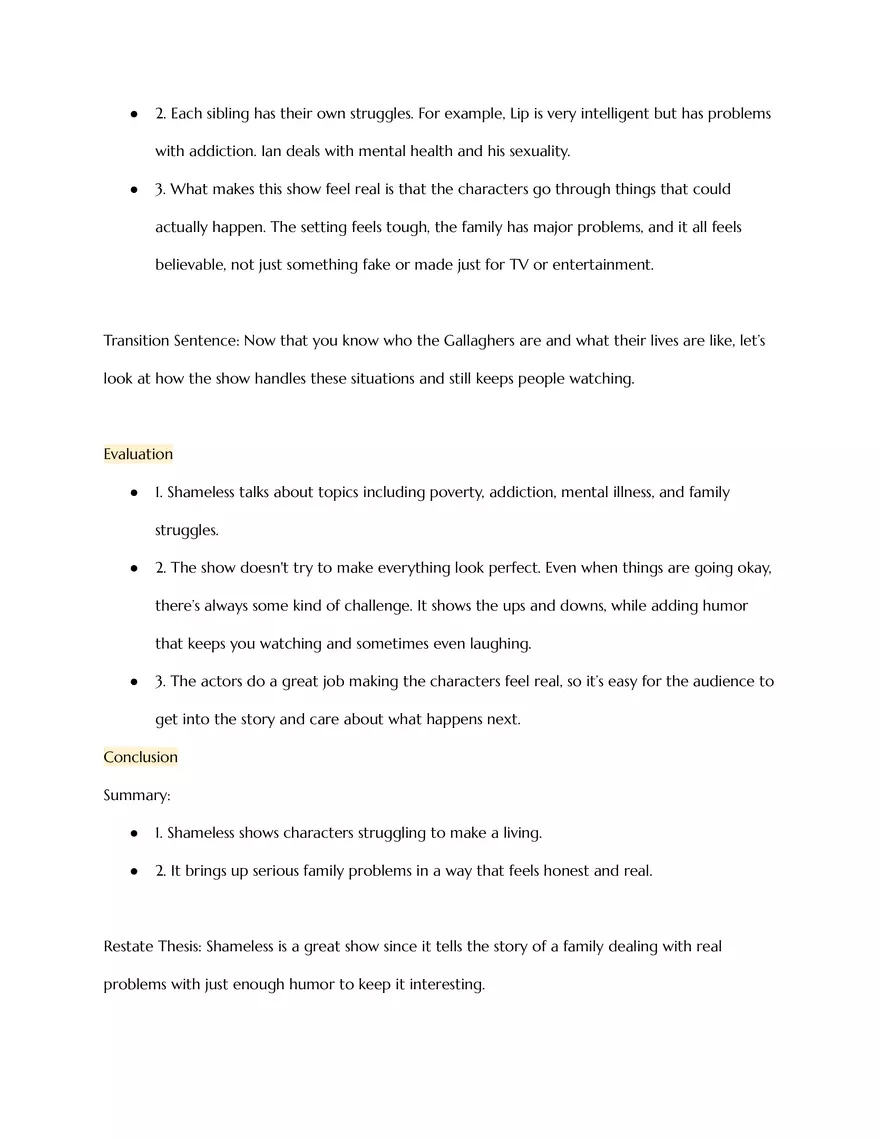 Critic Speech Outline - Page 2