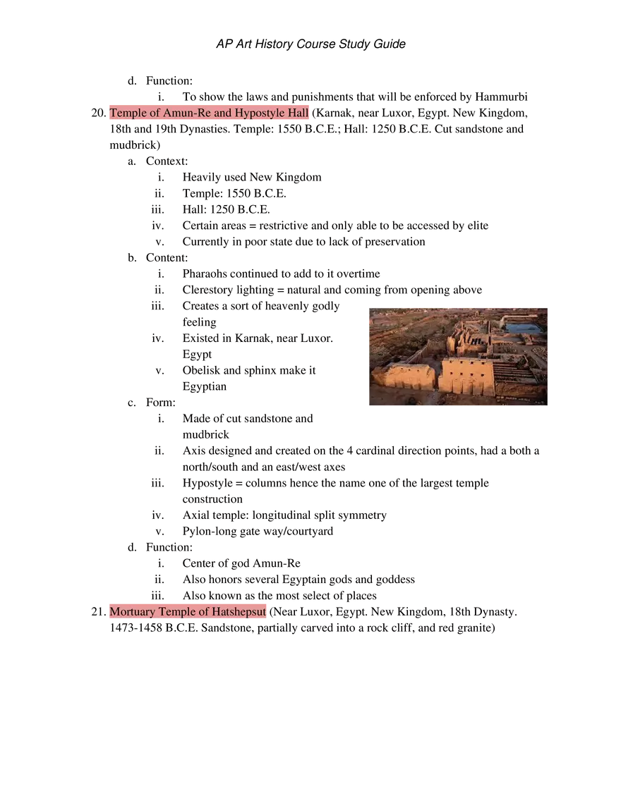 AP Art History Unit 2 Ancient Mediterranean - Page 21