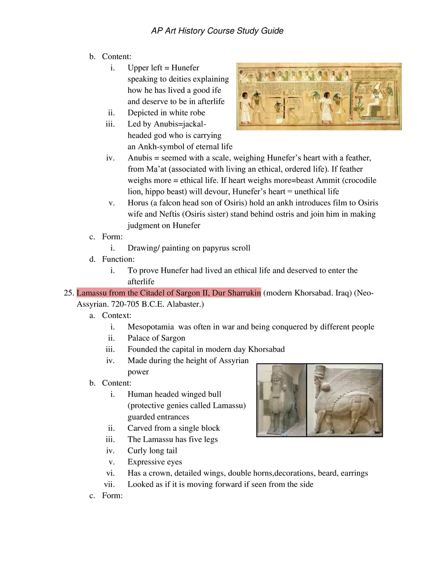 AP Art History Unit 2 Ancient Mediterranean - Page 24