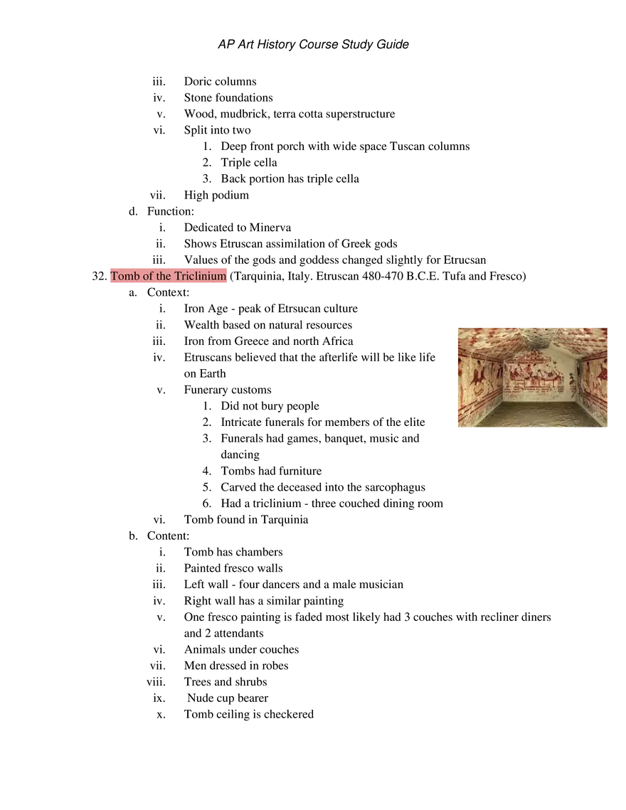 AP Art History Unit 2 Ancient Mediterranean - Page 5