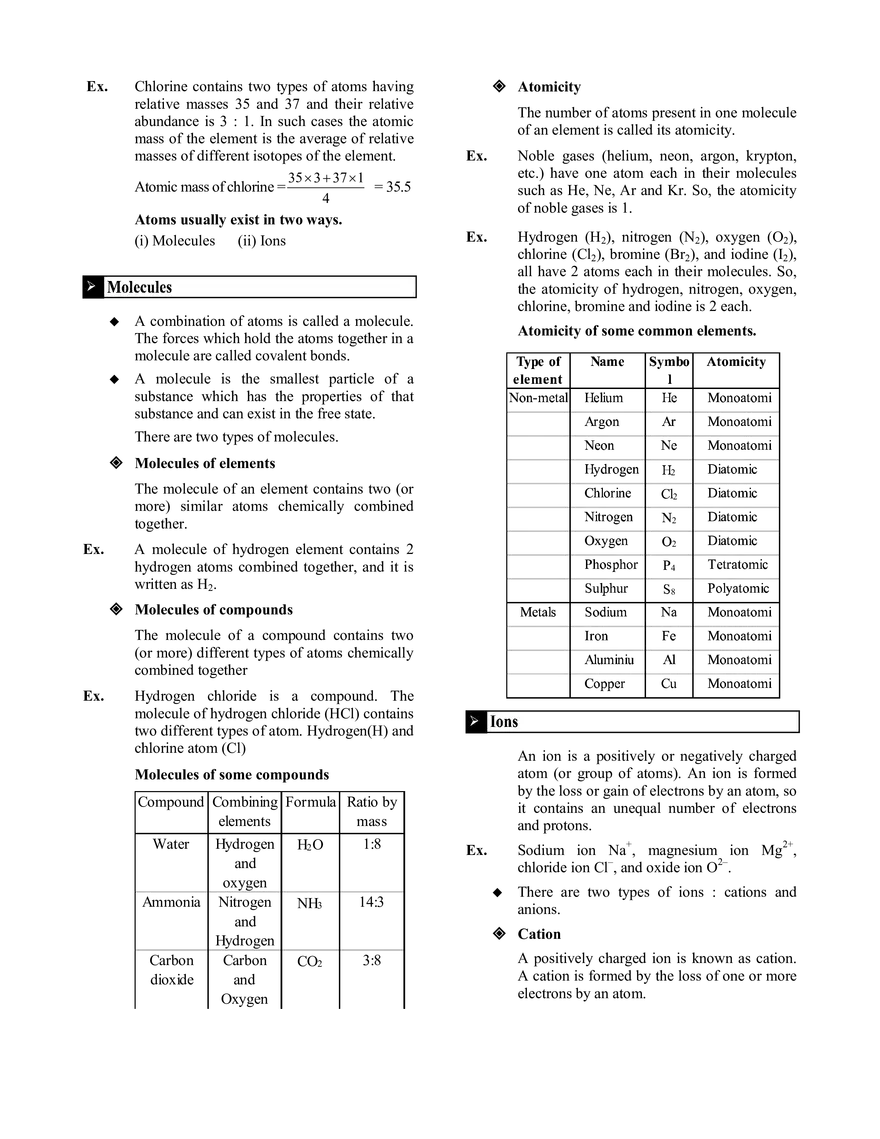 Atoms & Molecules   - Page 7