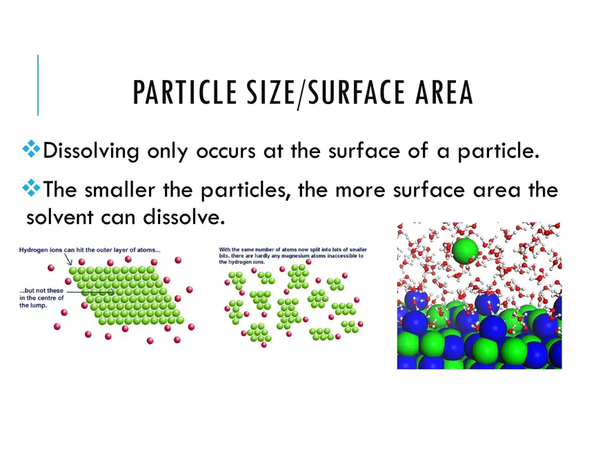 7.2 Solubility Mixing Solute and Solvent - Page 13
