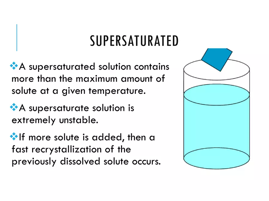 7.2 Solubility Mixing Solute and Solvent - Page 17