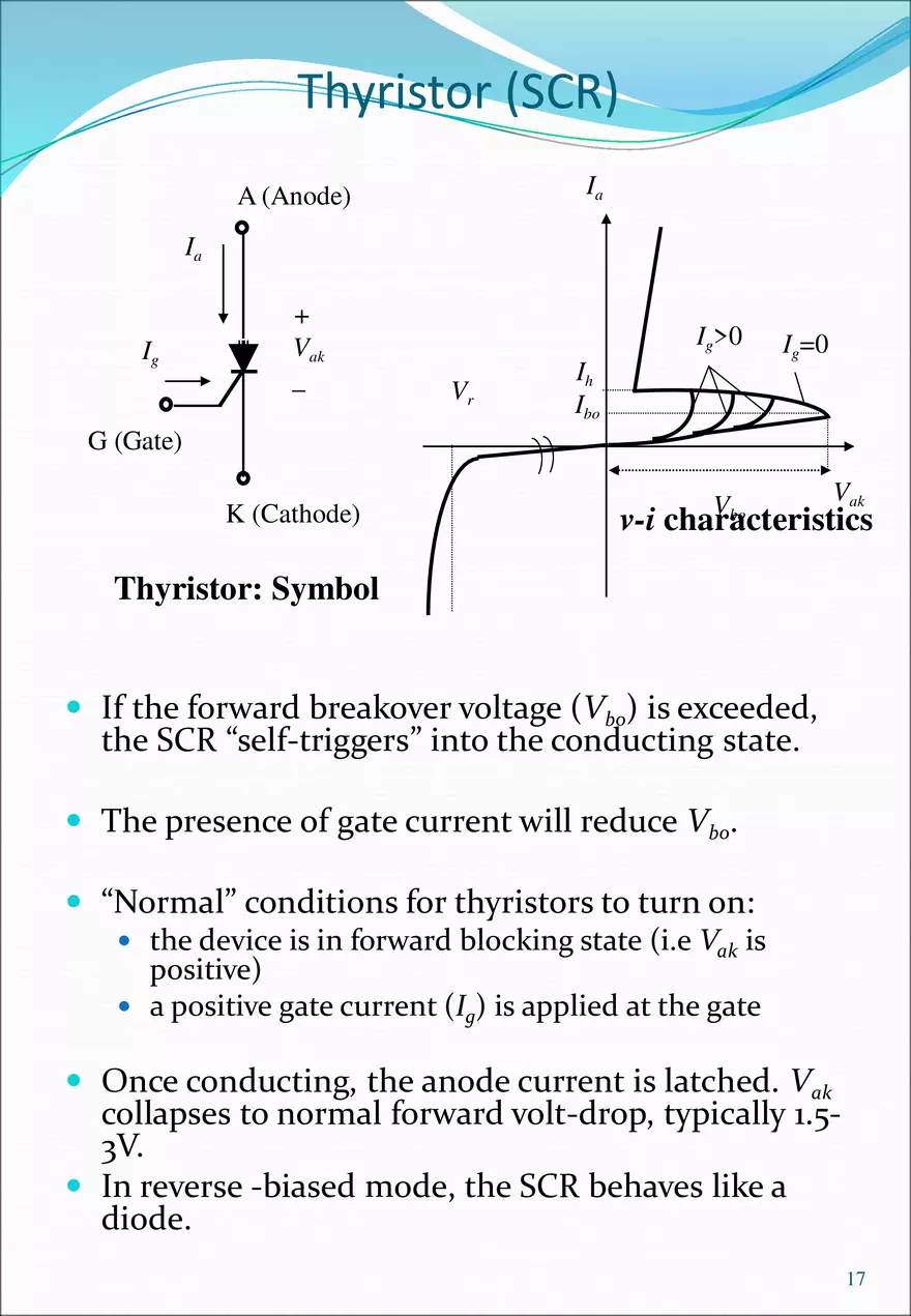 Power Electronics - Study Notes - Page 9