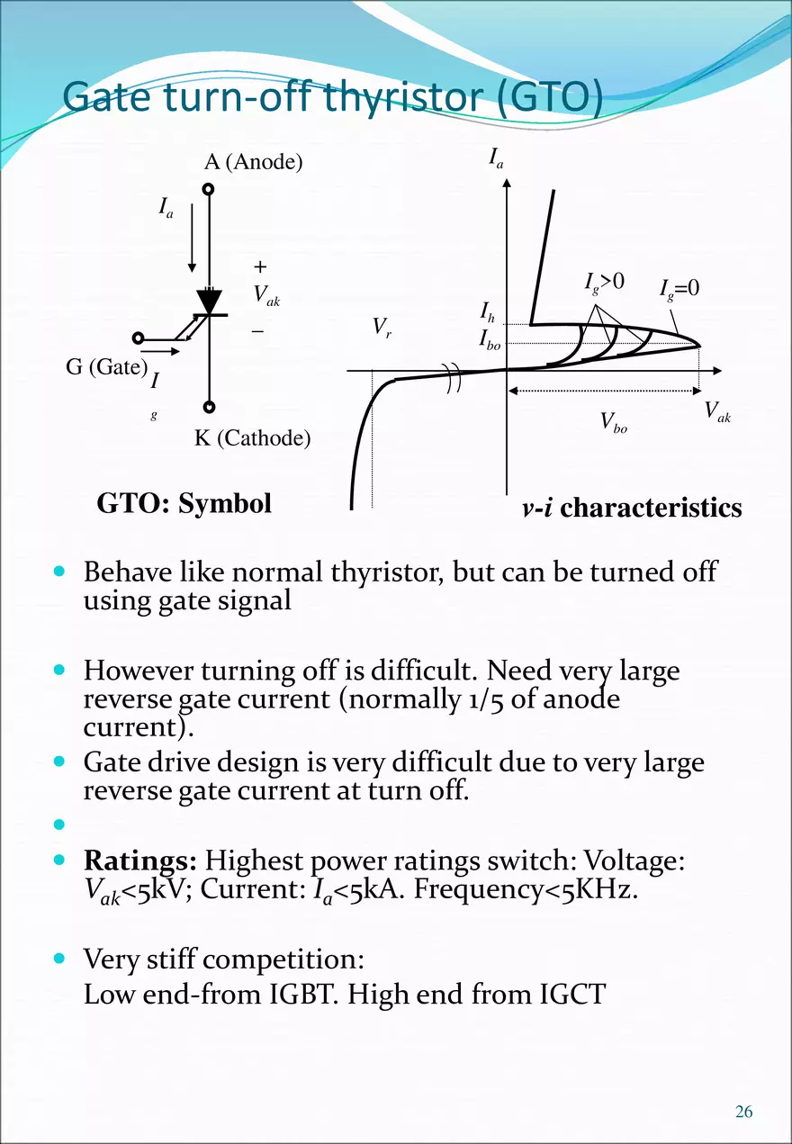 Power Electronics - Study Notes - Page 19