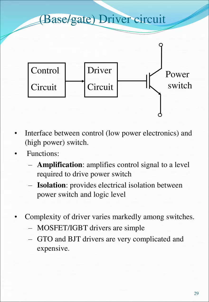 Power Electronics - Study Notes - Page 22