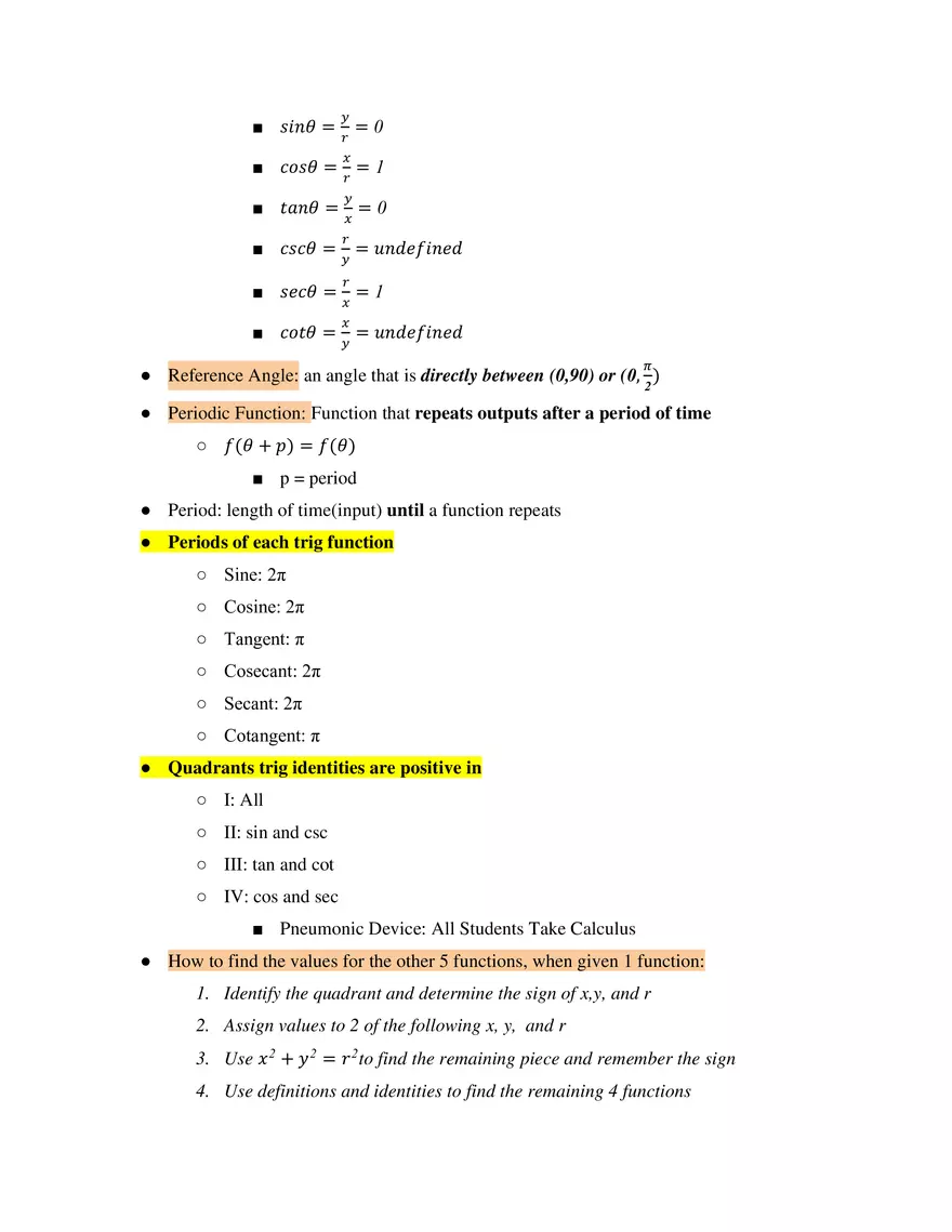 Unit 4 Trigonometric Formulas - Page 5