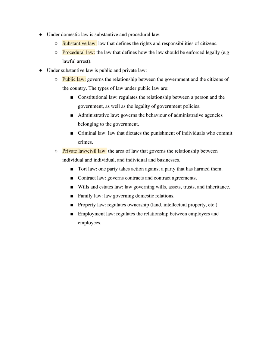 Canadian Law I Unit 1 Legal Principles - Page 5