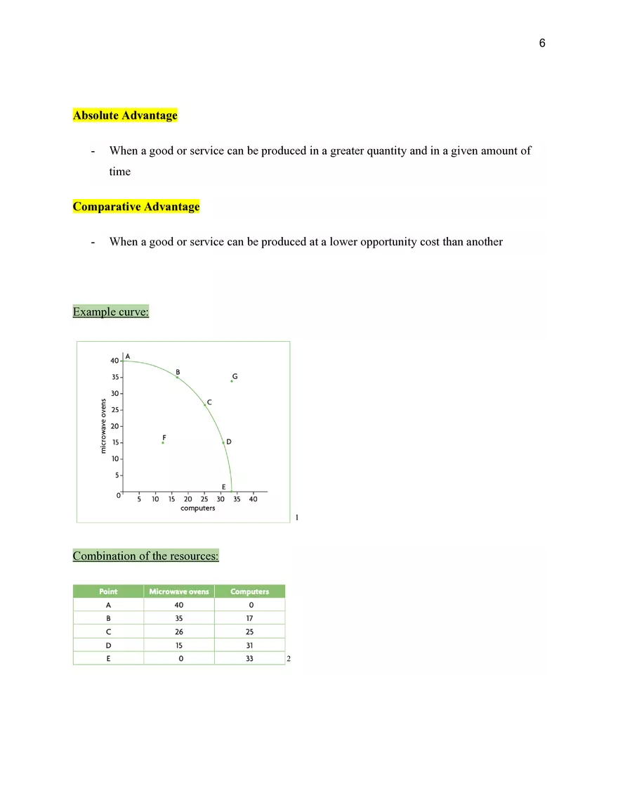 Economics Unit 1 Introduction to Economics - Page 3