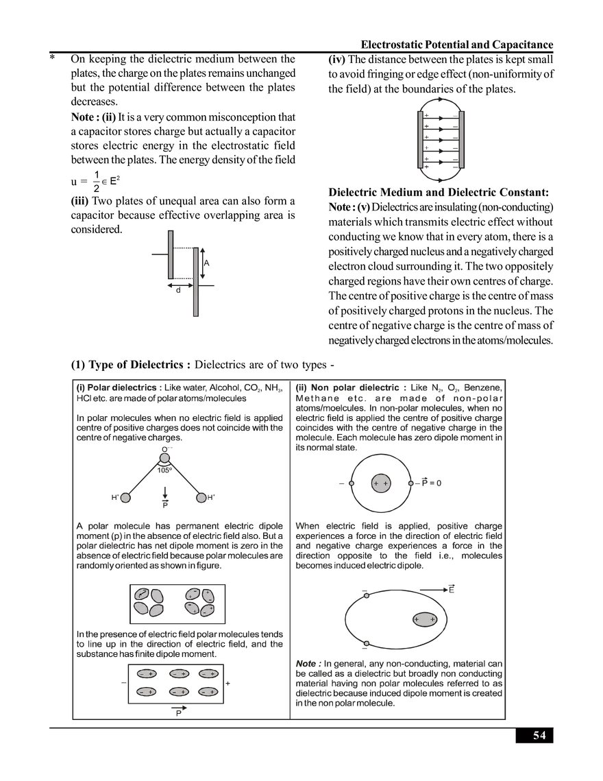 Electrostatic Potential and Capacitance - Page 12