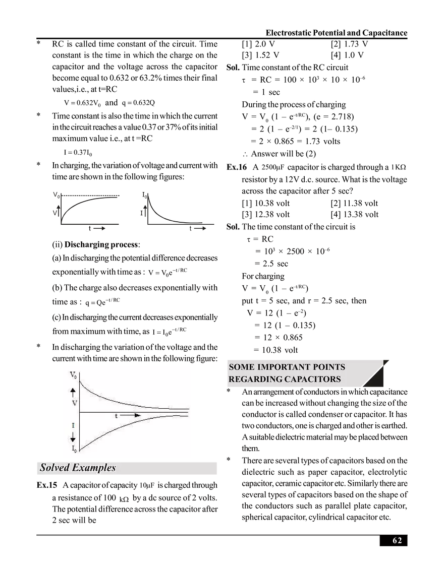 Electrostatic Potential and Capacitance - Page 21