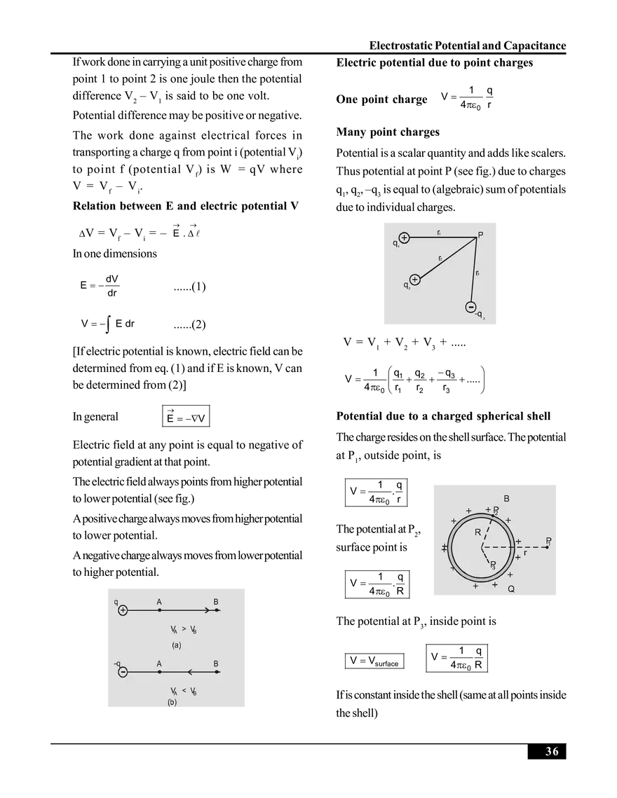 Electrostatic Potential and Capacitance - Page 2