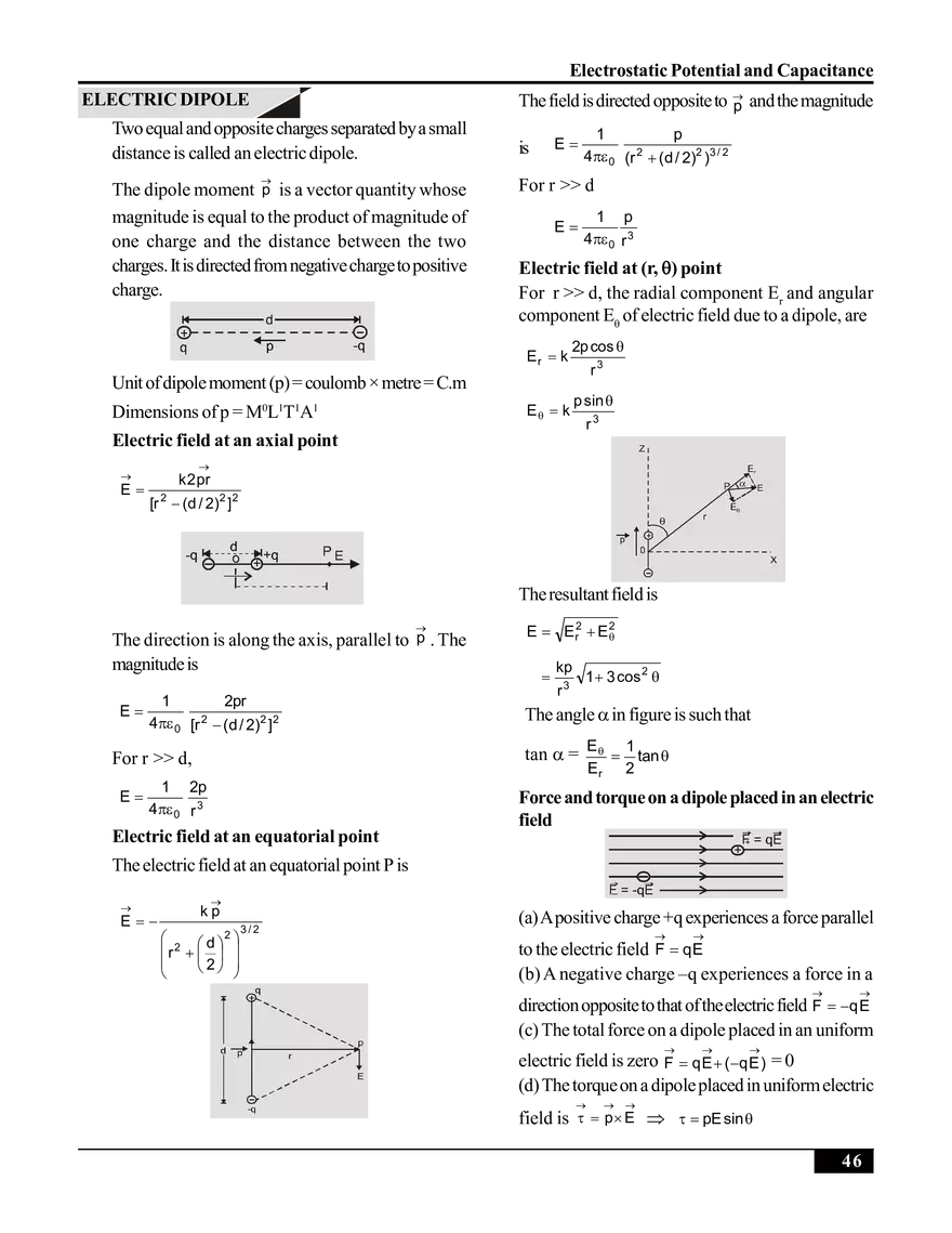 Electrostatic Potential and Capacitance - Page 4