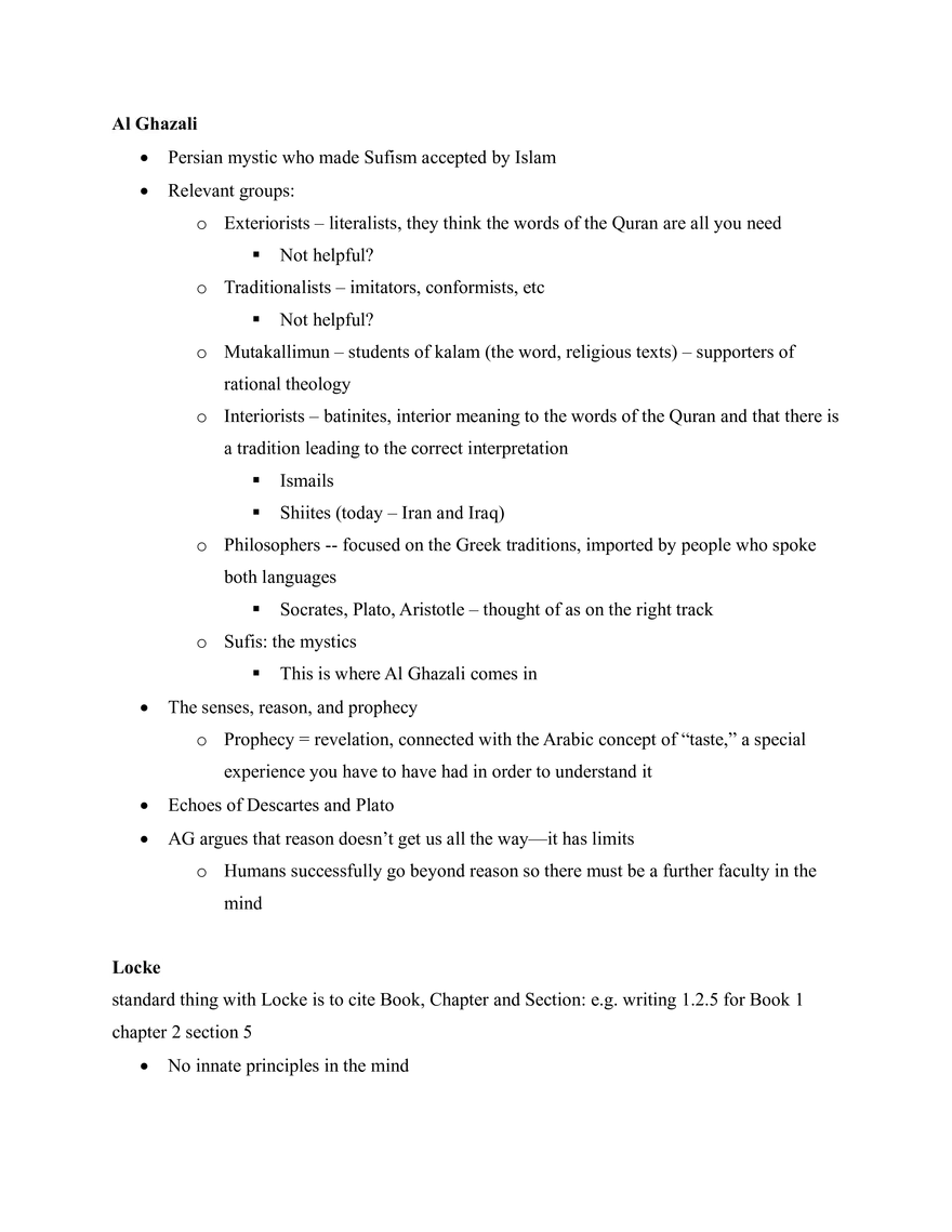 Early Modern Philosophy - Page 3