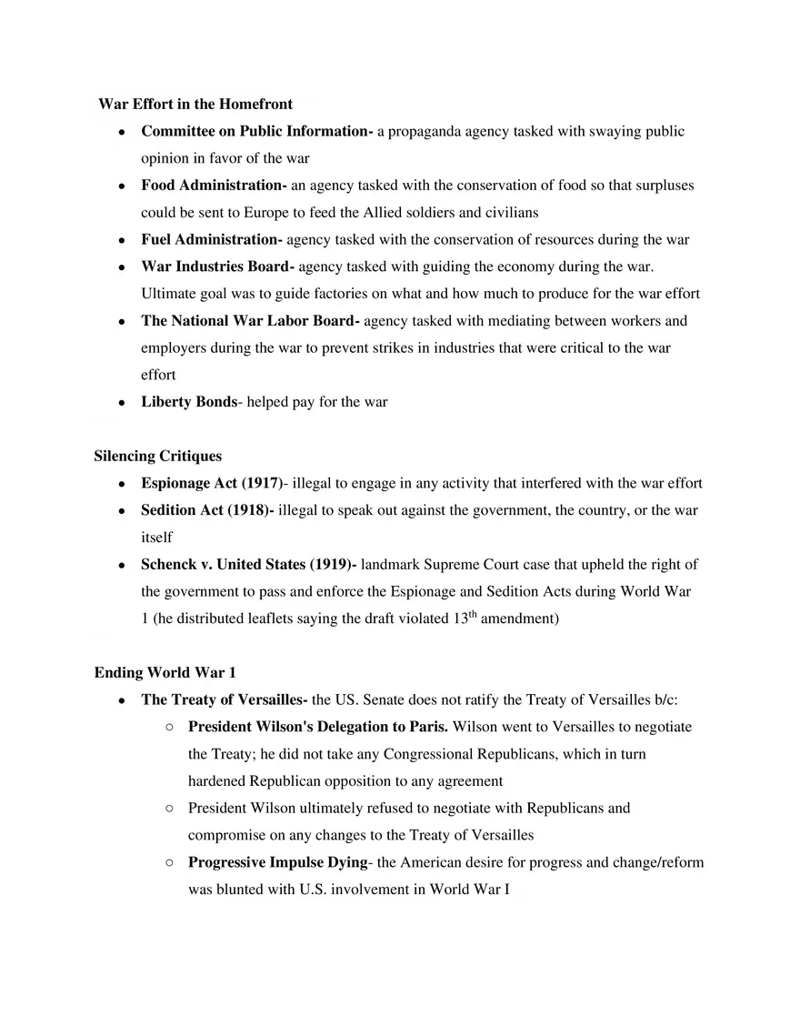 AP US History Period 7 - Page 14