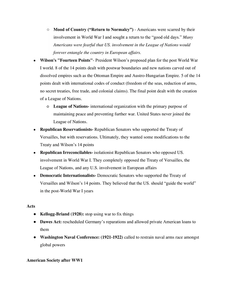 AP US History Period 7 - Page 15