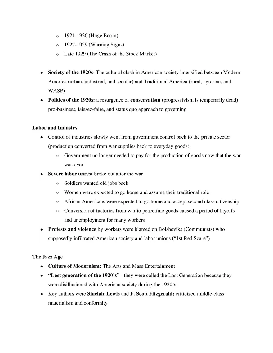 AP US History Period 7 - Page 3