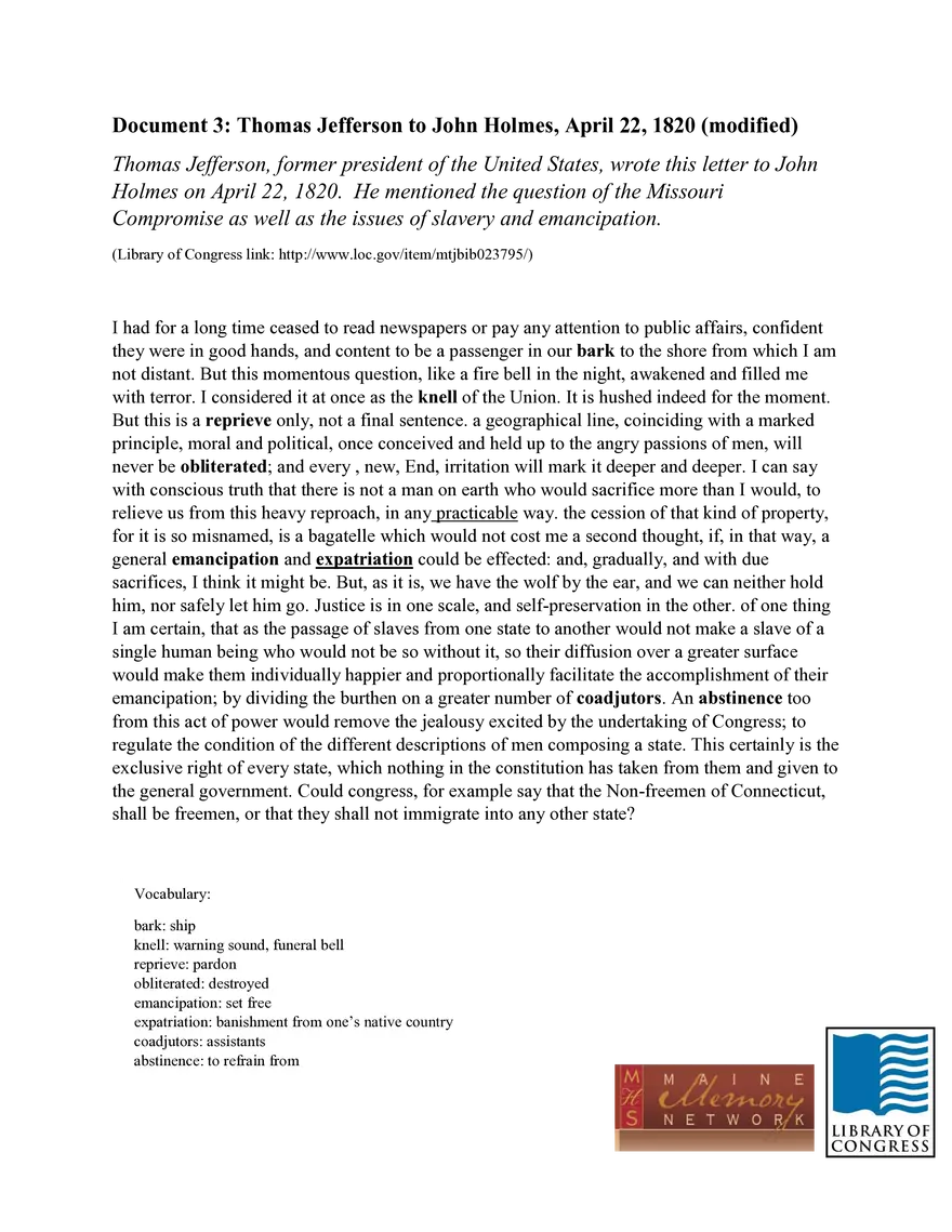 Missouri Compromise - Page 5