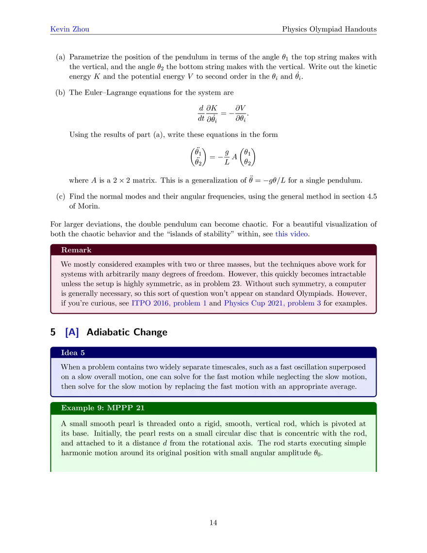 Mechanics IV: Oscillations - Page 6
