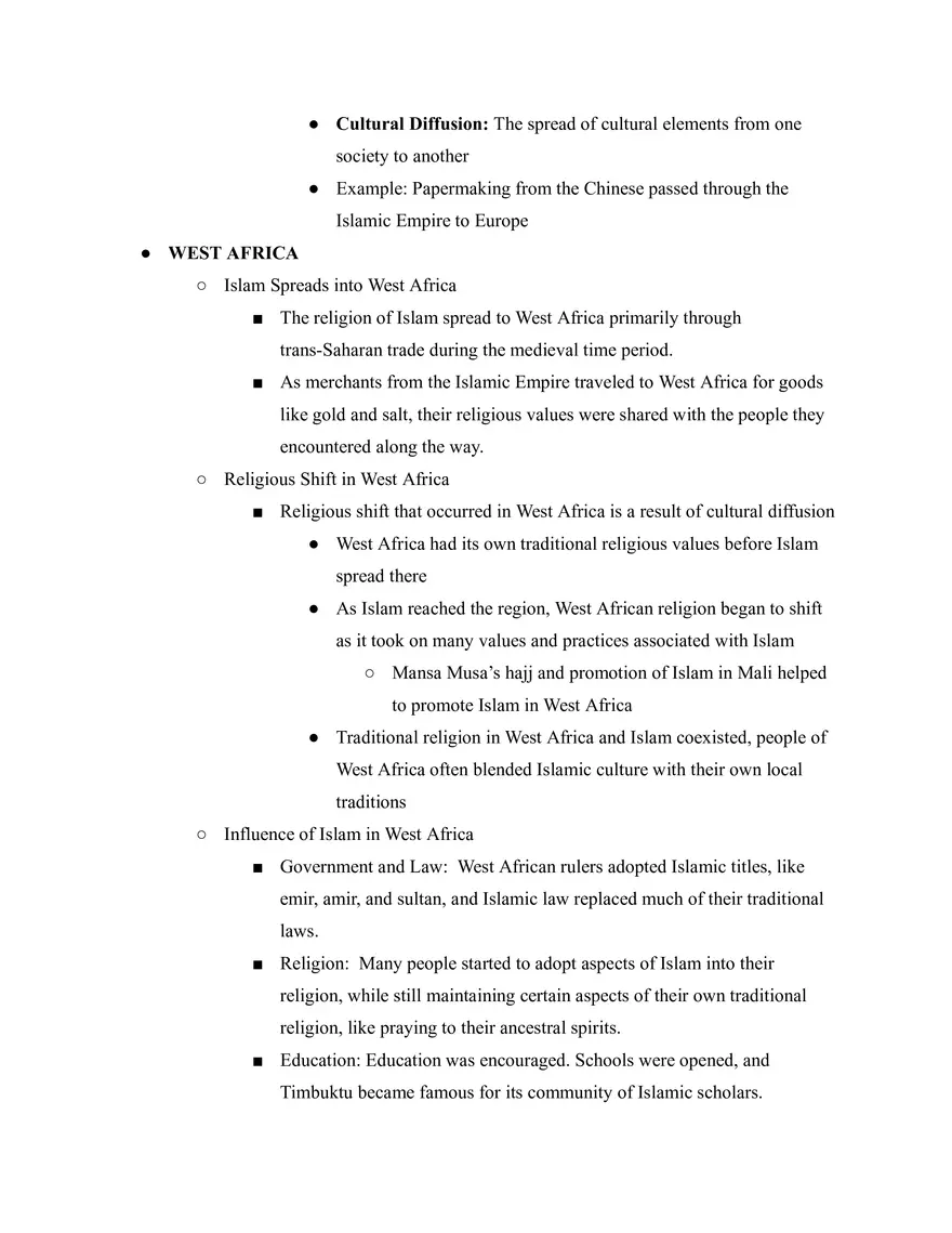 Cultures of the Medieval World - Page 5