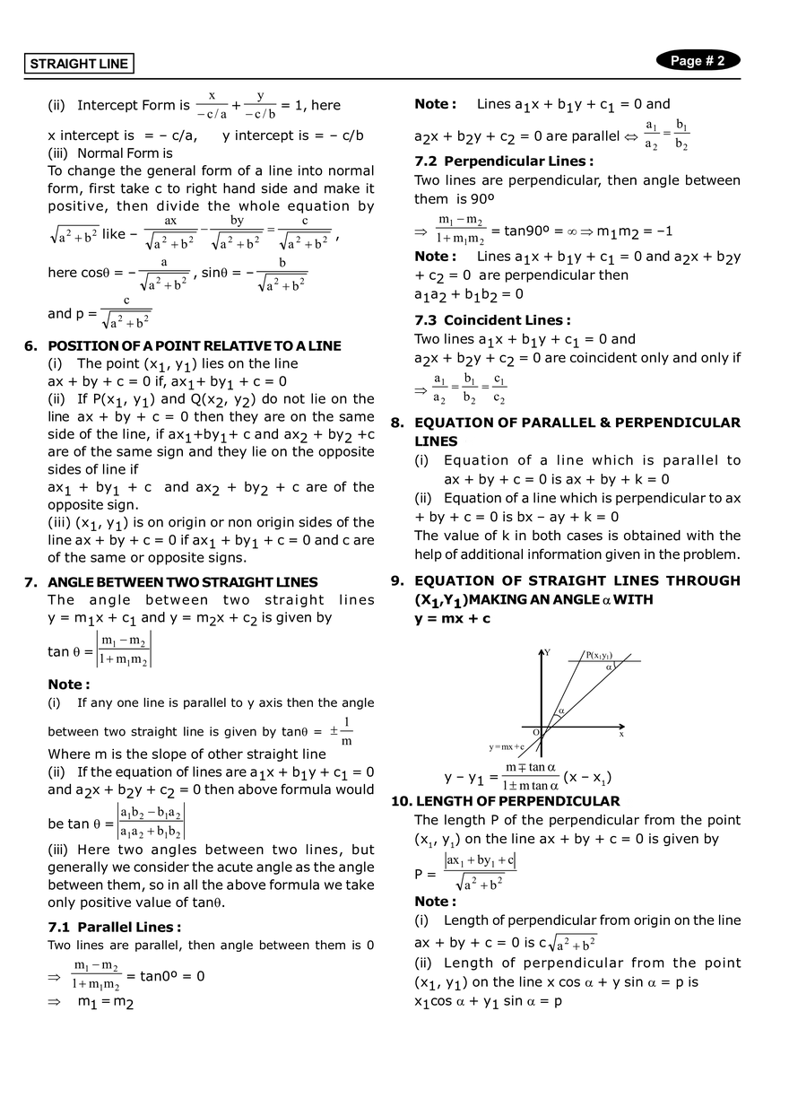 Straight Line Notes - Page 2