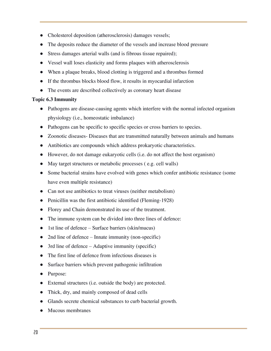 SL Biology Study Guide - Page 12