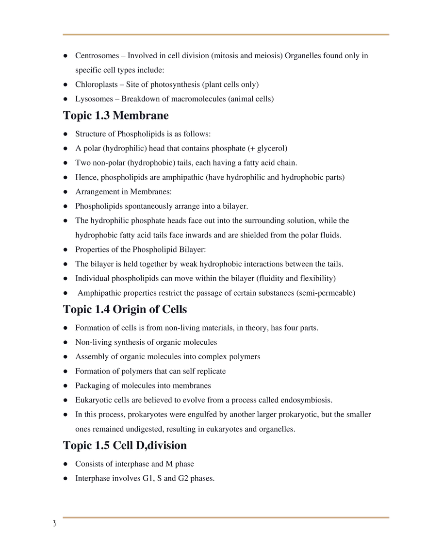 SL Biology Study Guide - Page 13